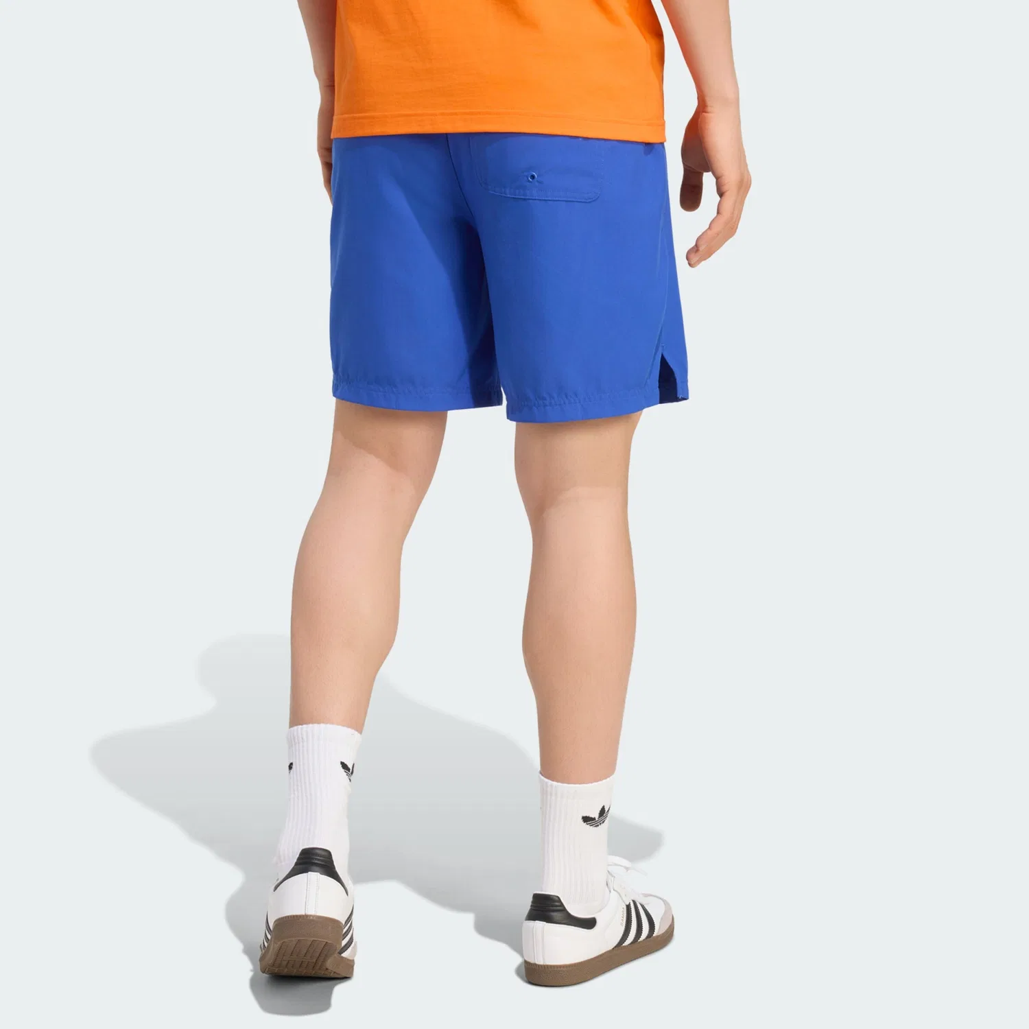 Шорты для плавания Adidas Originals Trefoil Essentials синего цвета — фото 3
