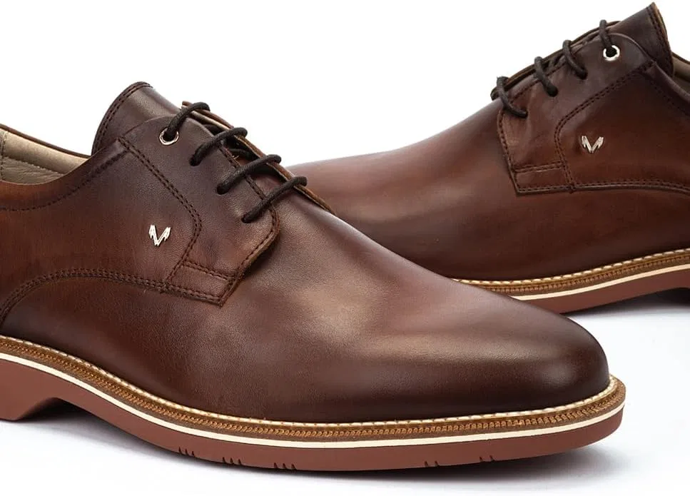 Туфли Martinelli Herren Zapatos Cordones En Piel Watford para Caballero Color Cuero Oxford, Leather — фото 4