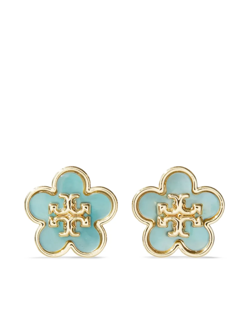 

Серьги Kira с логотипом Tory Burch, золотой