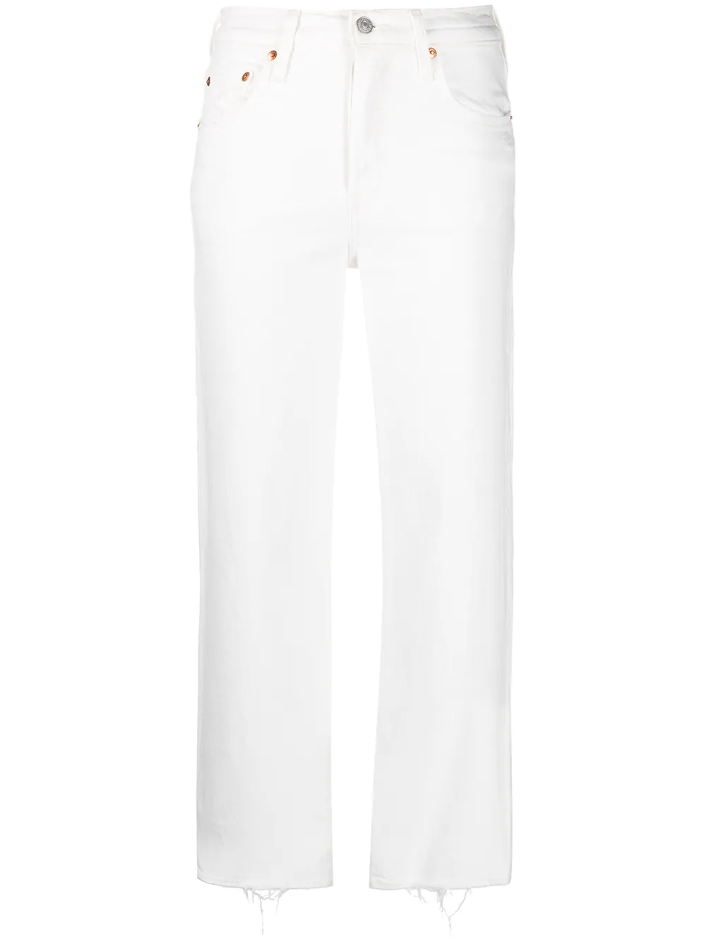 

Джинсы прямого кроя с завышенной талией Levi'S, бежевый