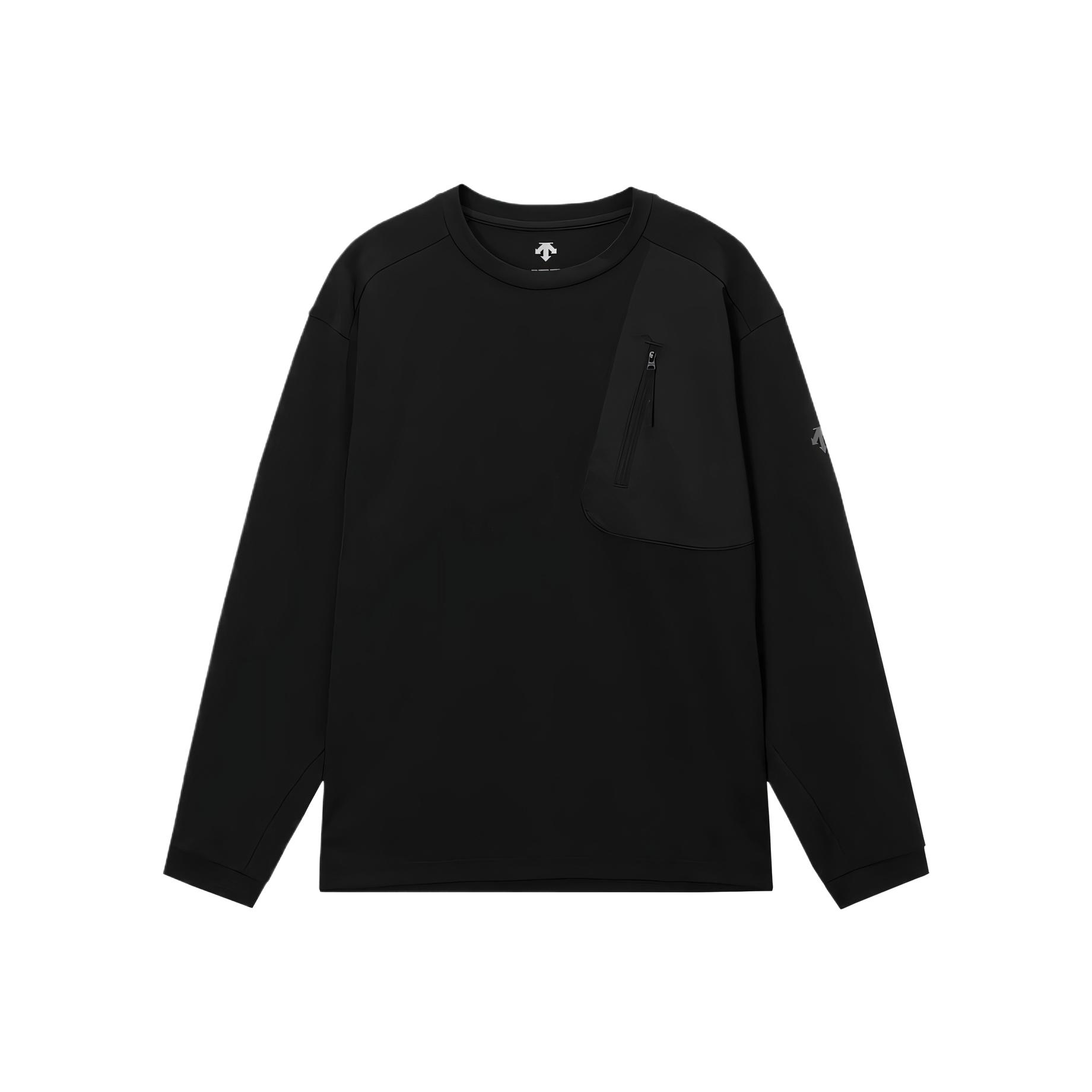 

ALLTERRAIN 81 SS25 вязаный джемпер unisex DESCENTE, черный