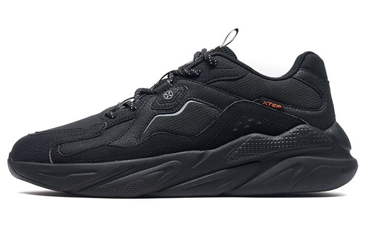 

Кроссовки XTEP Chunky Sneakers Men Low-Top Black, Черный, Кроссовки XTEP Chunky Sneakers Men Low-Top Black