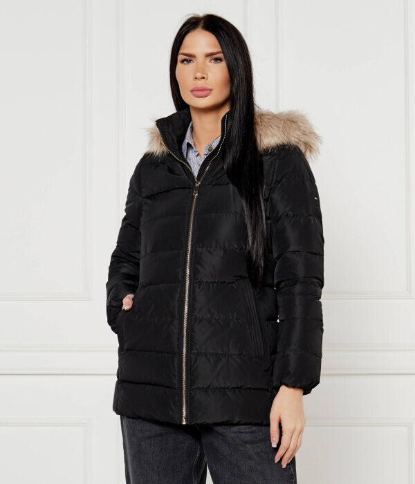 

Пуховик Tommy Hilfiger Tyra Regular Fit, черный