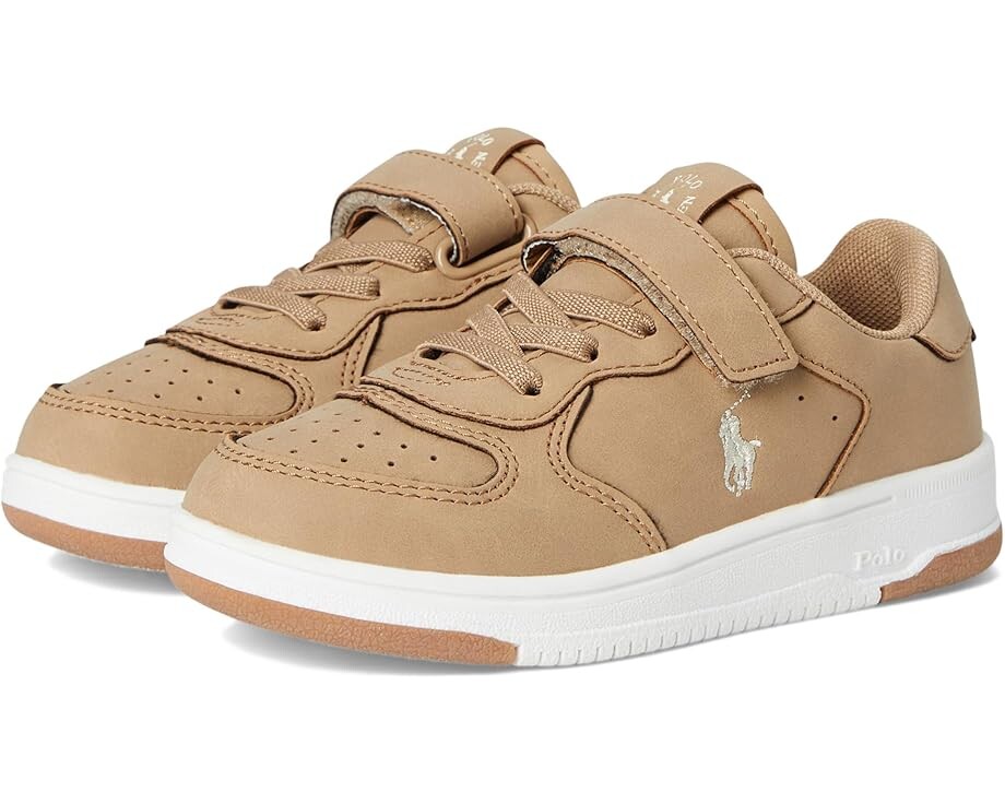 

Кроссовки Polo Ralph Lauren Kids Masters Court Ps, хаки