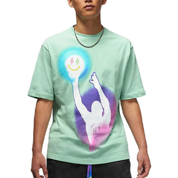 Футболка Air Jordan Tee, зеленый — фото 4