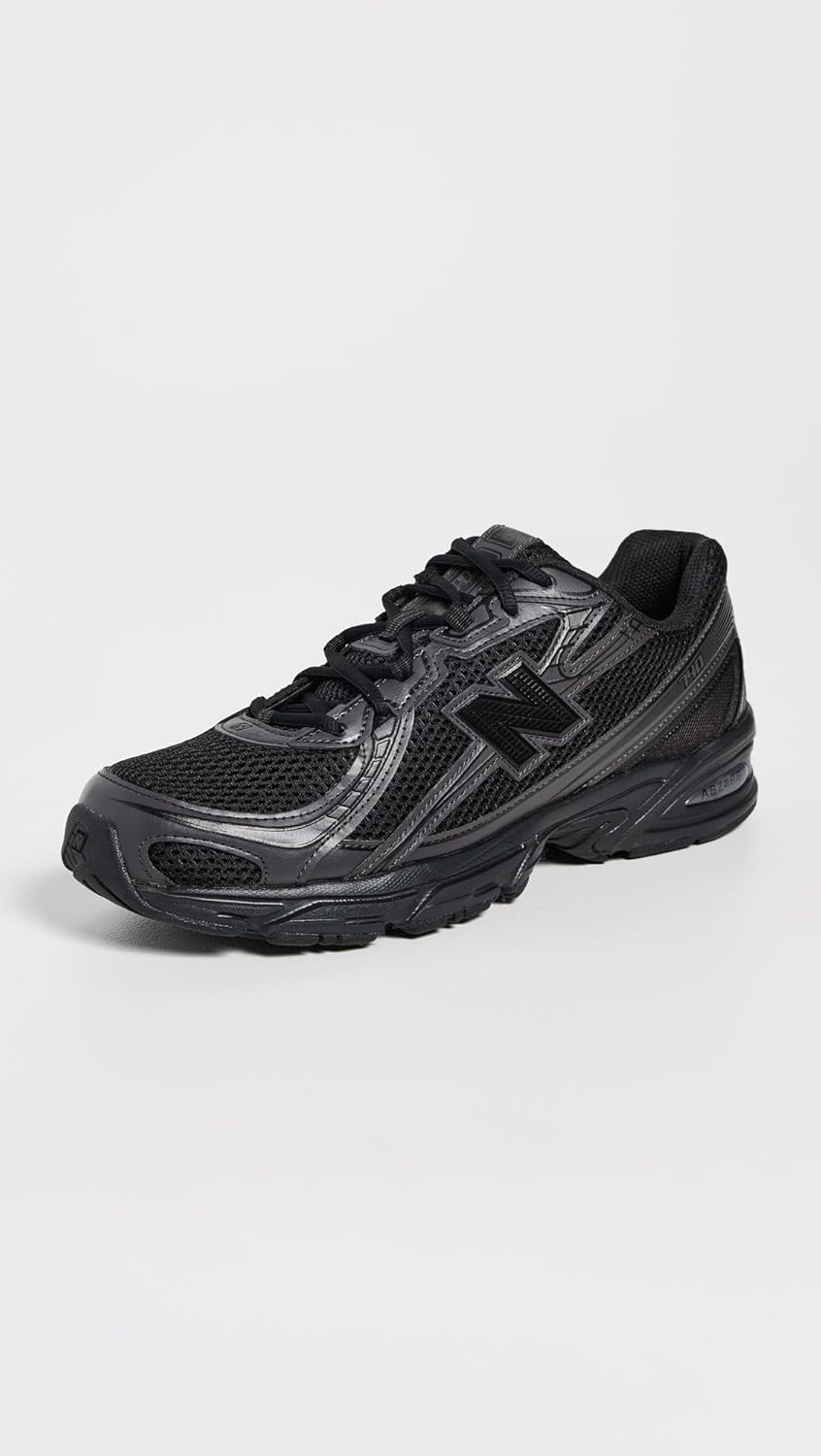 Мужские теннисные кроссовки для игры на хард-корте New Balance FuelCell 996 V4, Black Cement — фото 2
