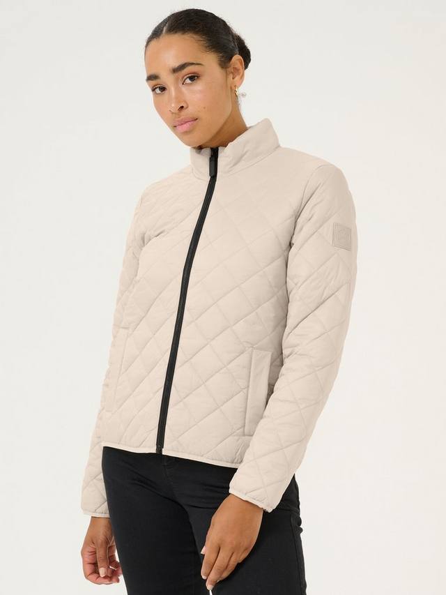

Стеганая куртка loreen diamond KAFFE, цвет Feather Gray
