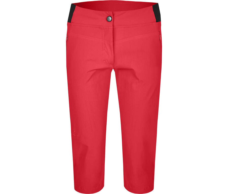 

BERGSON Спортивные, эластичные, удобные походные брюки 3/4, цвет красный гибискус