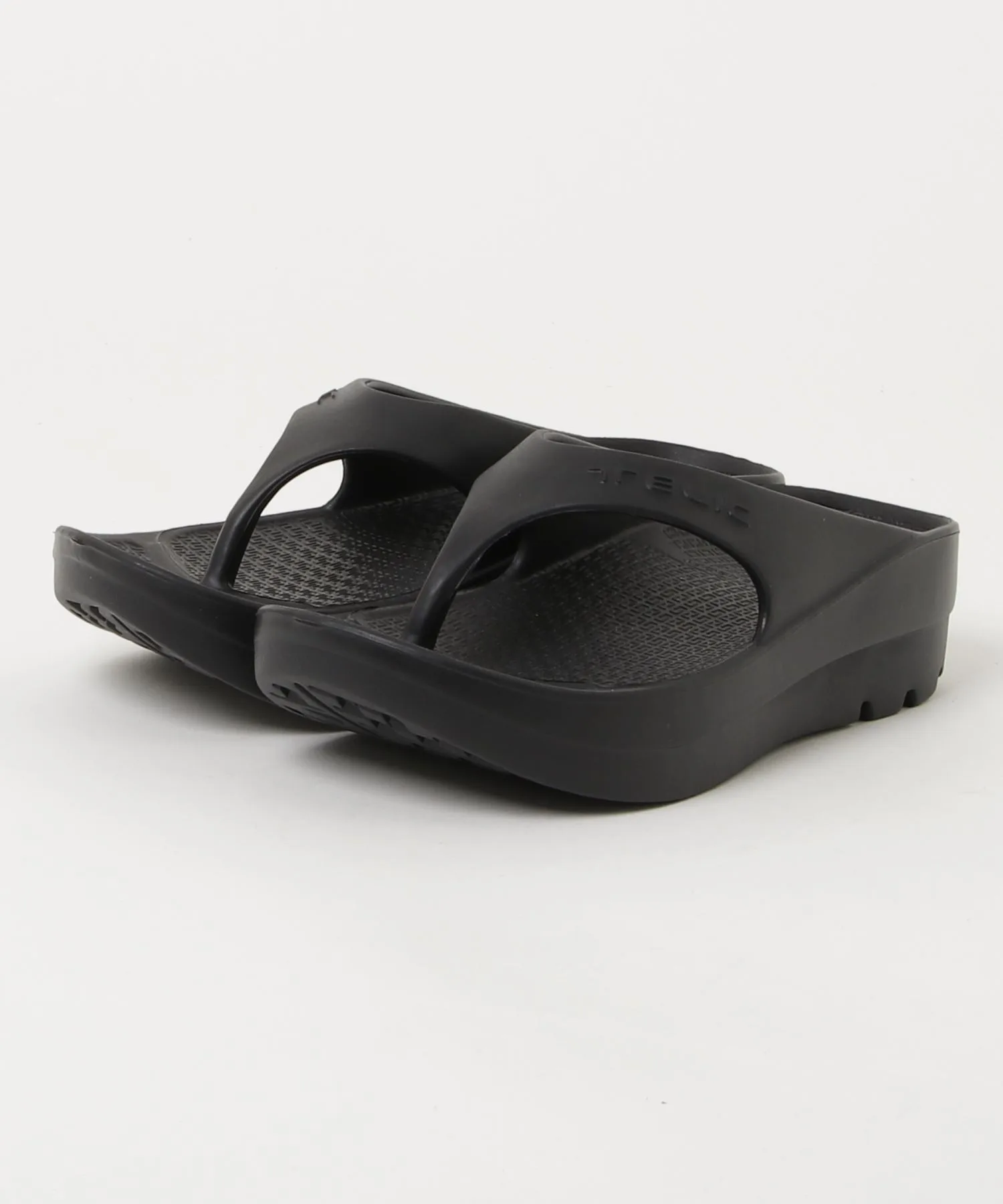 Мужские сандалии с амортизацией Teric W-FLIPFLOP ALPEN черные