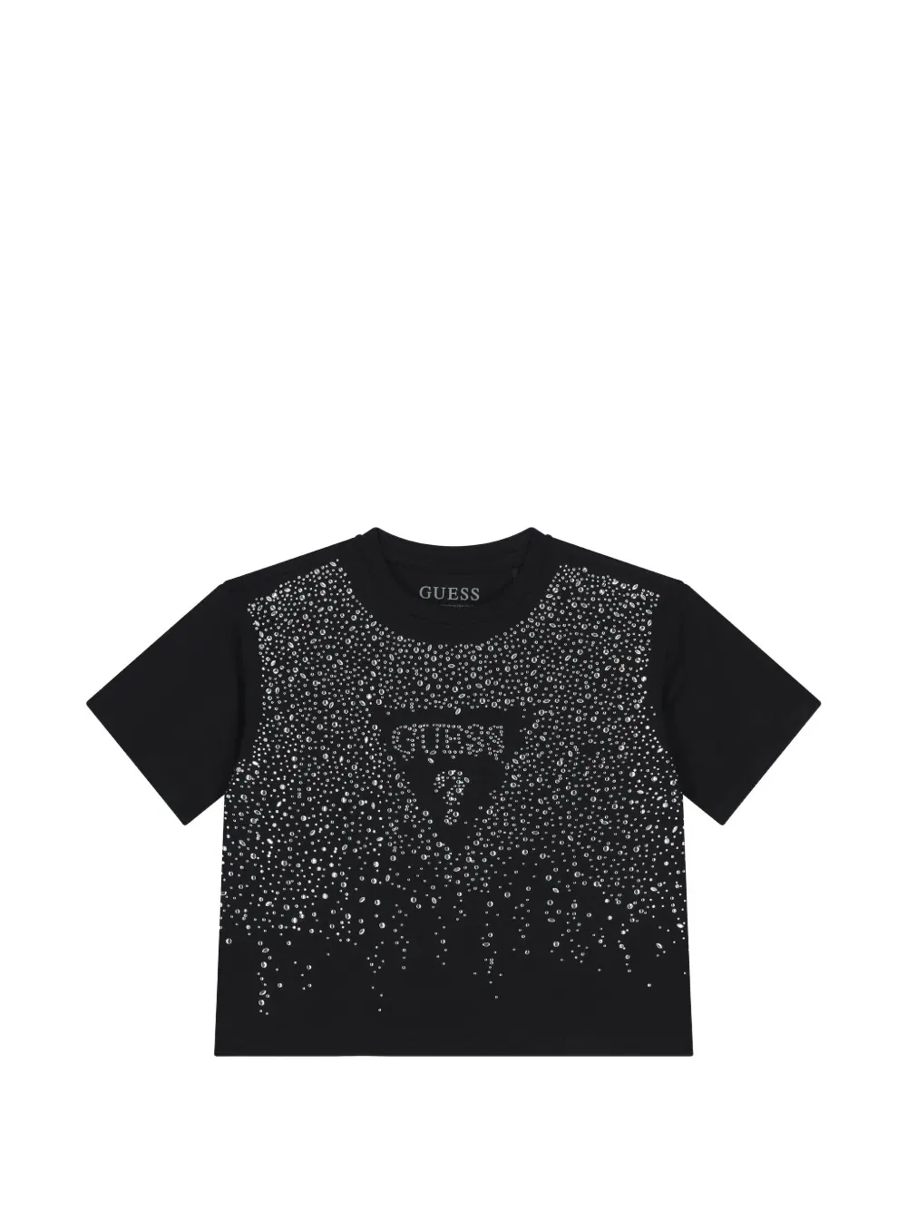 Футболка с украшениями Guess Kids, черный