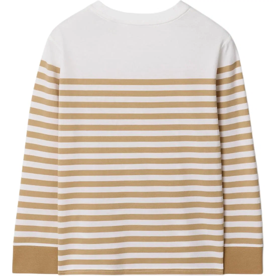 Футболка Burberry Kids с круглым вырезом — фото 2