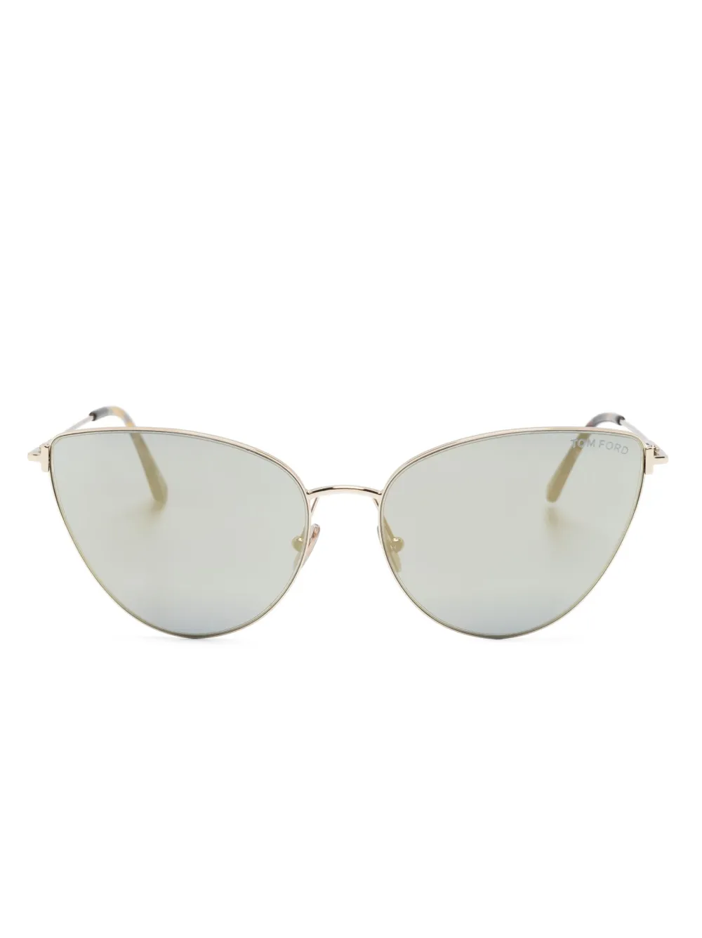 

Солнцезащитные очки в оправе 'кошачий глаз' TOM FORD Eyewear, золотой