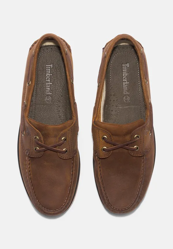 Классические лодочные туфли Timberland, Medium Brown Full Grain — фото 3