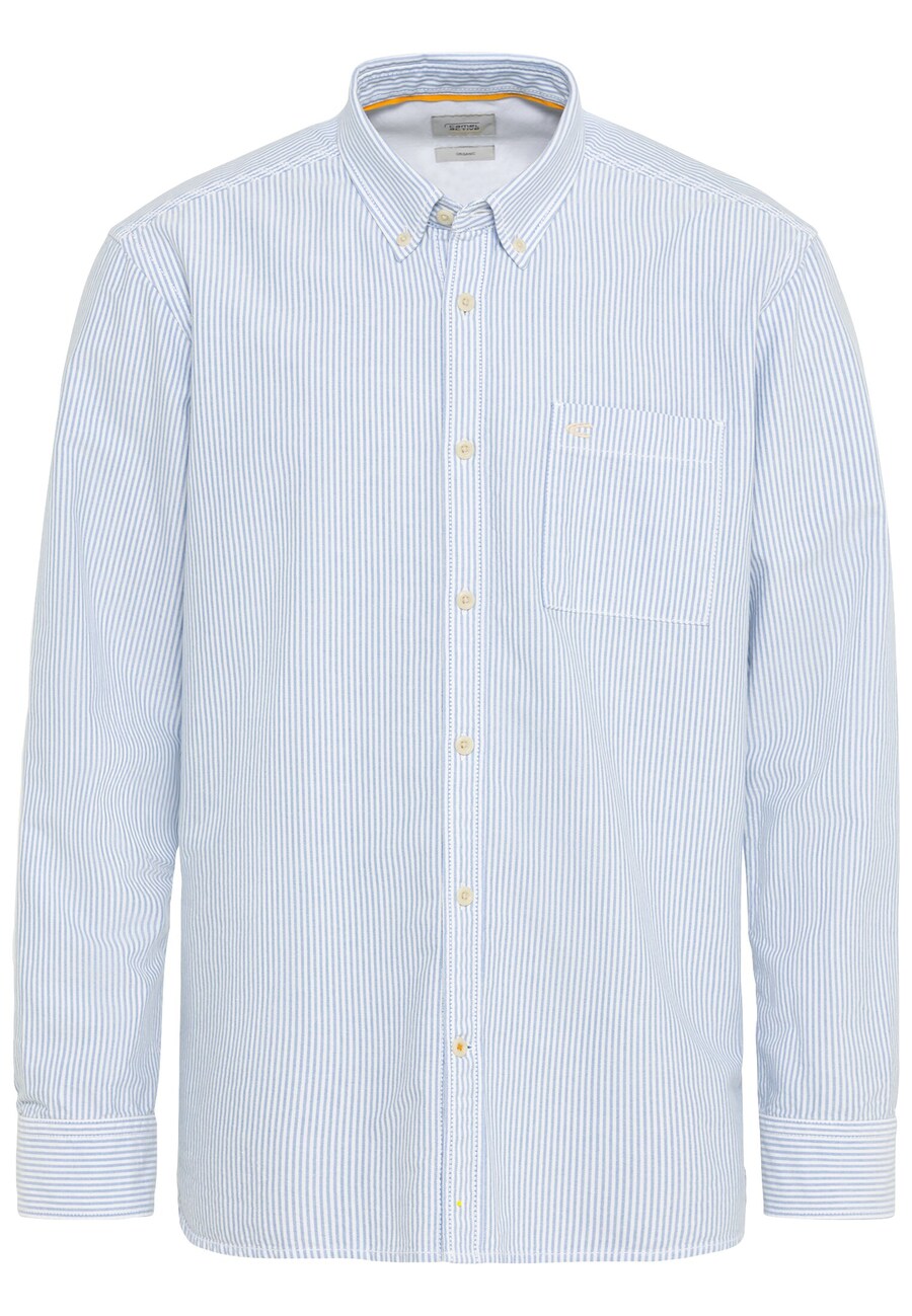 

Рубашка обычного кроя на пуговицах CAMEL ACTIVE, цвет Light blue/White