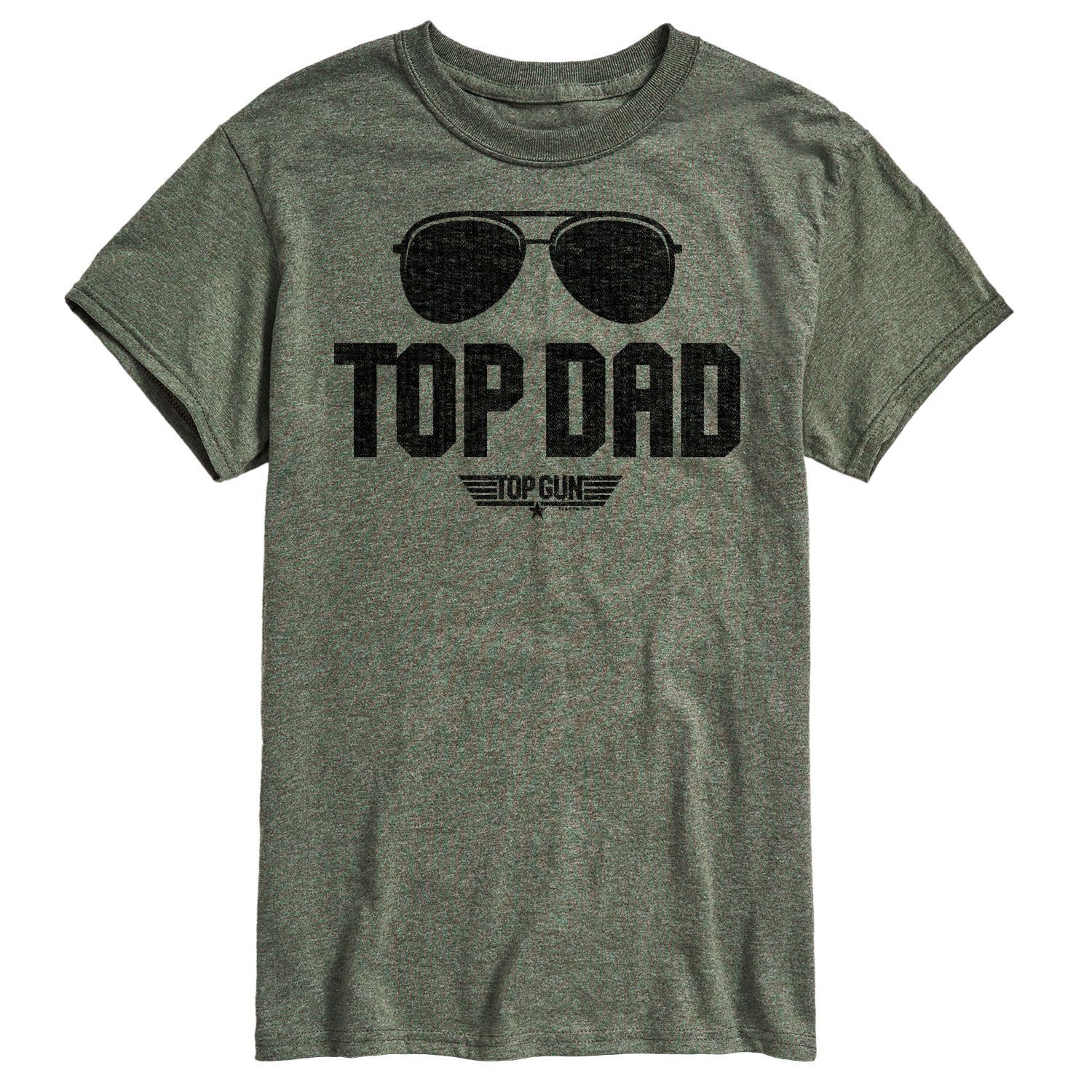 

Мужская футболка Top Gun Top Dad Licensed Character