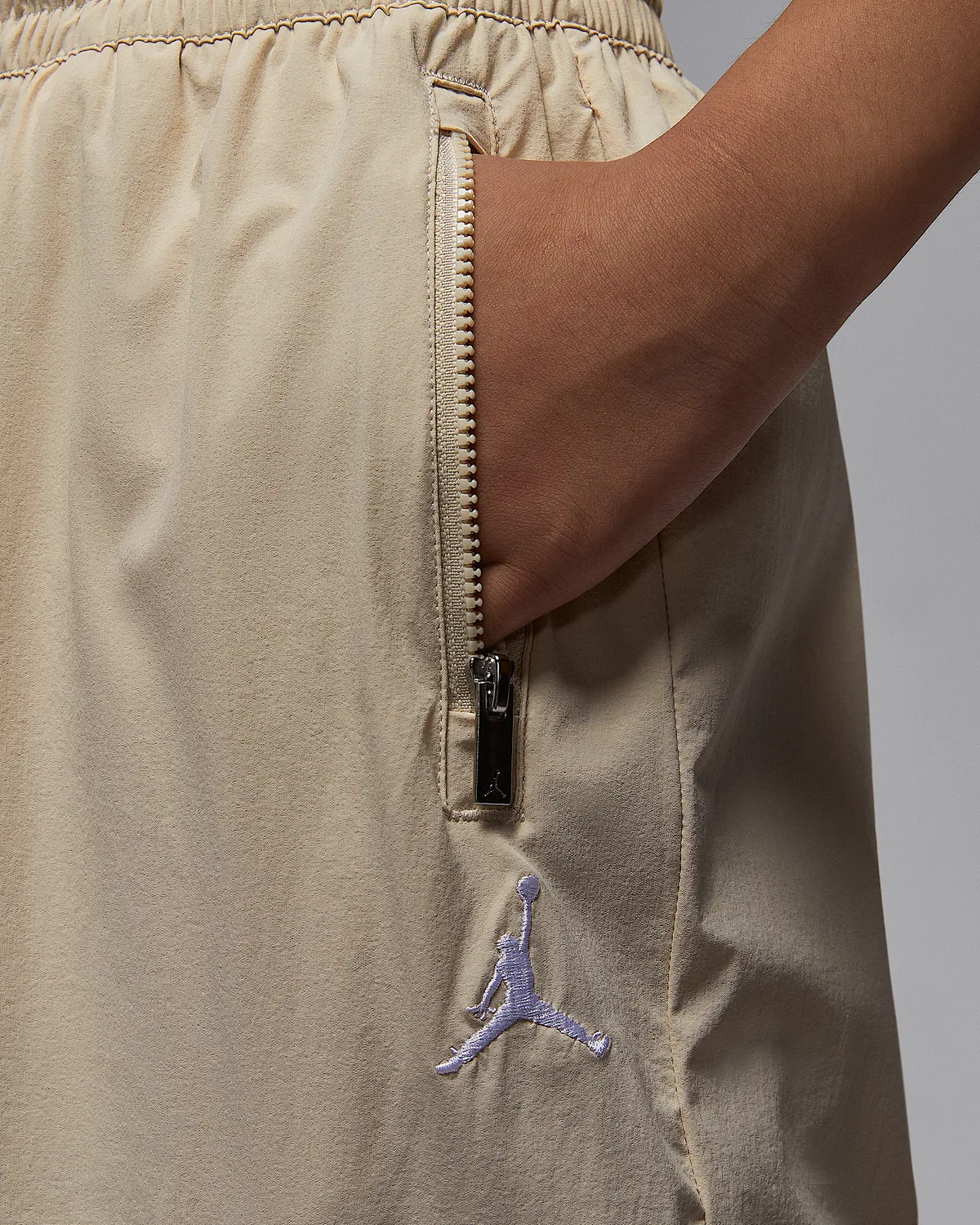 Детские карго-штаны Jordan Post-Up Open, Legend Light Brown — фото 4