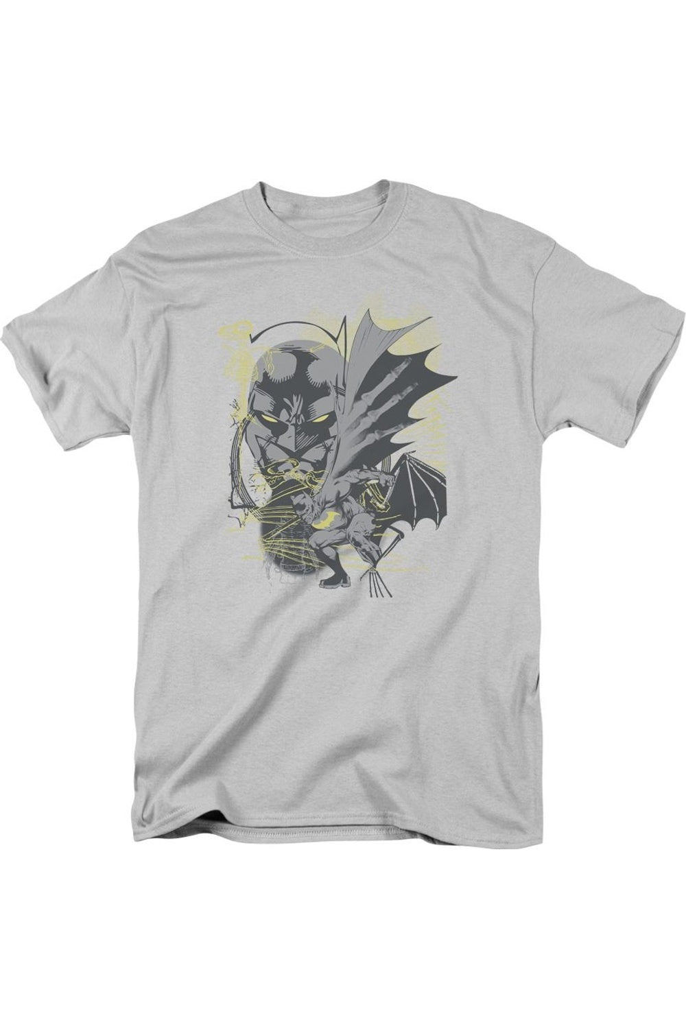 

Футболка с коротким рукавом Batman Symbiotic для взрослых Gildan, серебряный