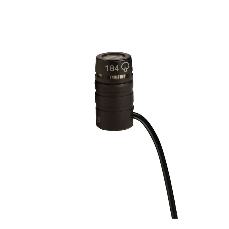 

Конденсаторный петличный микрофон Shure WL184 Supercardioid Condenser Lavalier Mic with 4' TA4F Cable