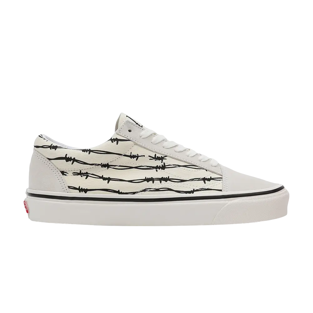 Ботинки Old Skool 36 DX Vans, белый