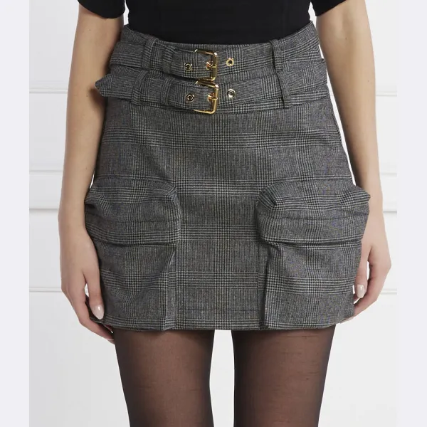 

Юбка с добавлением шерсти Pinko, черный