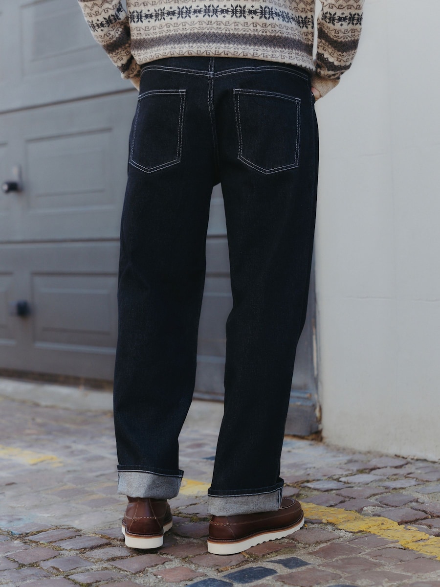 Обычные джинсы Next Authentic, Black Denim — фото 3