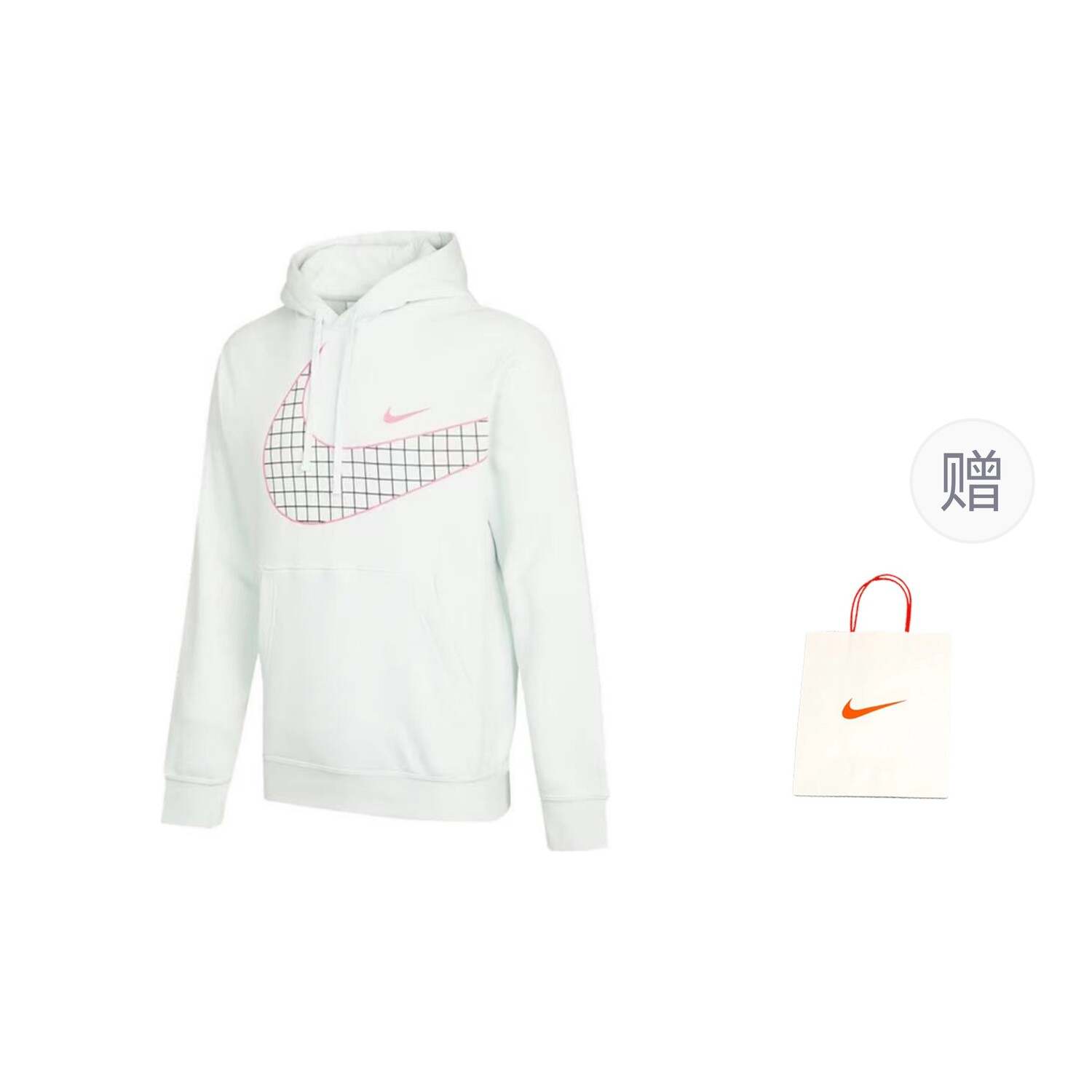 

Толстовка унисекс Phantom светло-зеленая + подарочный пакет Nike, зеленый