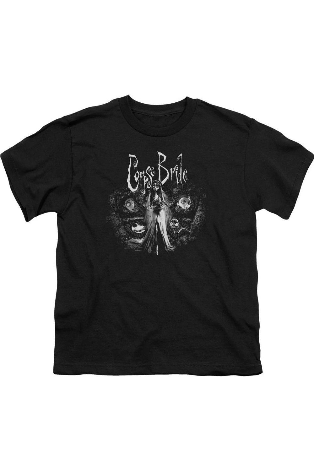 

Футболка с коротким рукавом "Невеста-покойница" для молодежи Gildan, черный