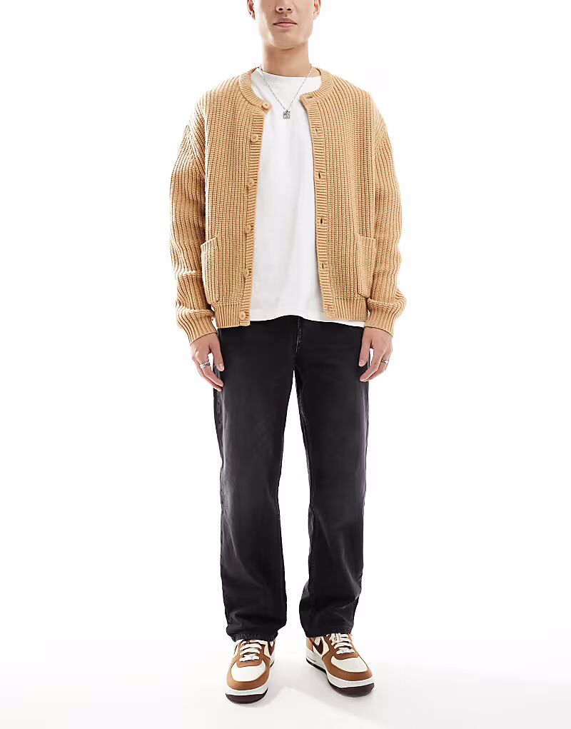 

Джинсы Baggy черного цвета в цвете Revolve Cotton On