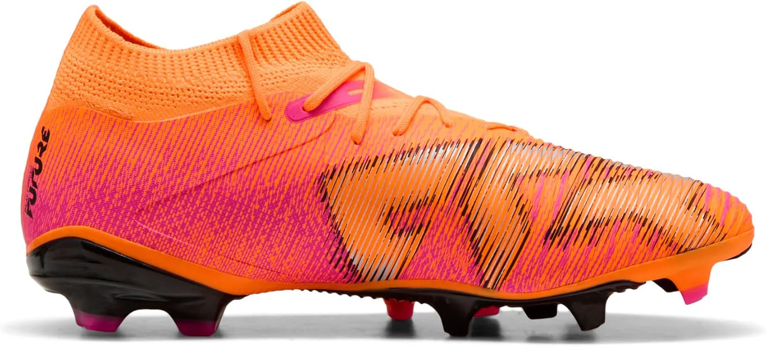 Футбольные бутсы Puma Men's Future 8 Match для твердого и искусственного покрытия, черный — фото 3