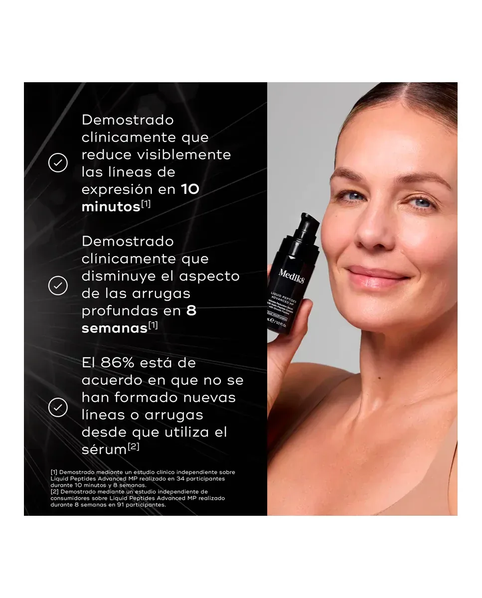 Сыворотка Medik8 — Против морщин Liquid Peptides Advanced, 30 мл — фото 4