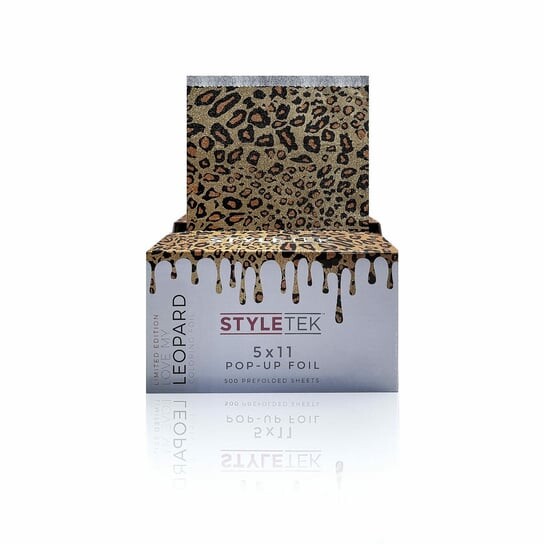 

Коробка из фольги Styletek, Леопардовая пантера, 500 шт., inna