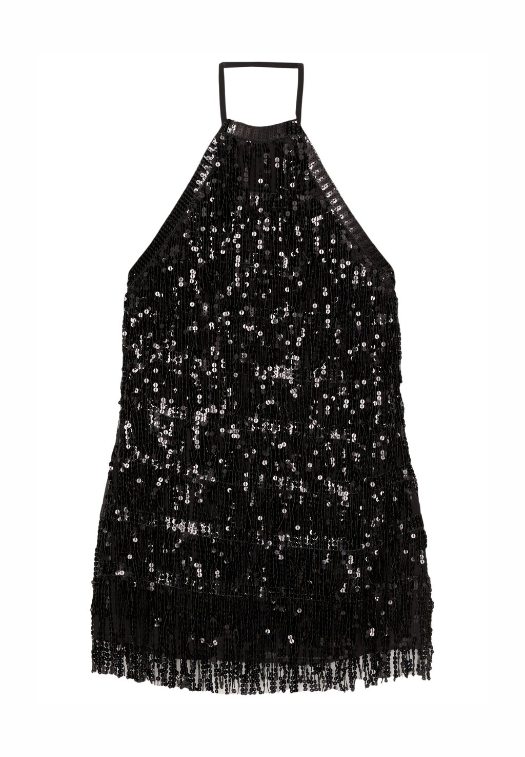 

Коктейльное платье / Вечернее платье HALTER PULL&BEAR, черный