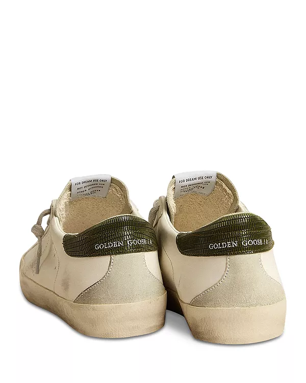 Мужские низкие кроссовки Super Star Golden Goose, белый — фото 4
