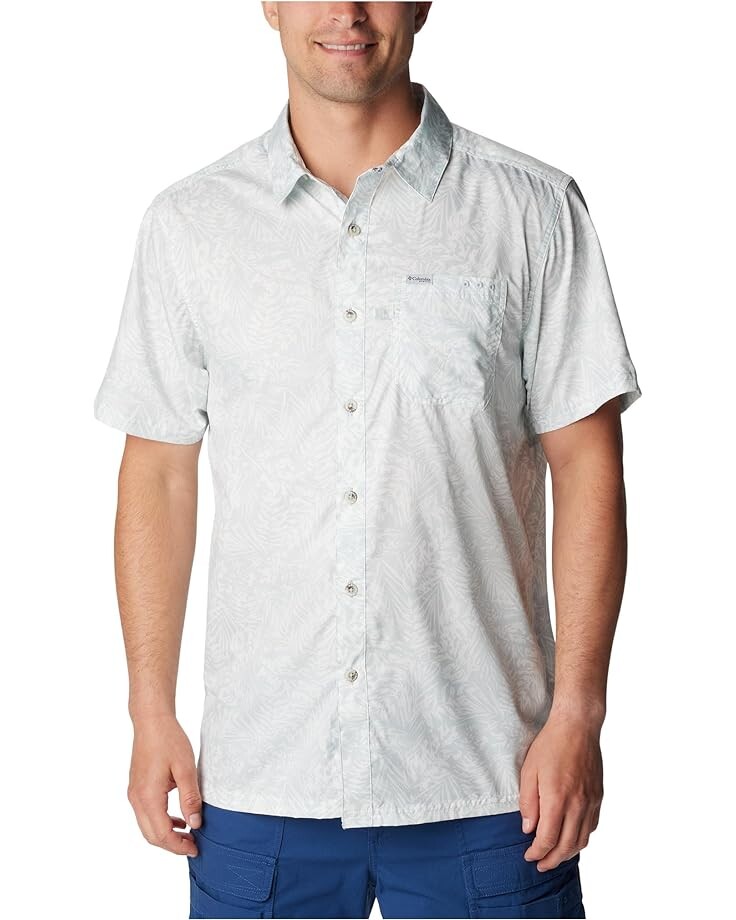 

Рубашка Columbia Super Slack Tide Camp, цвет Cool Grey Tunado Tonal