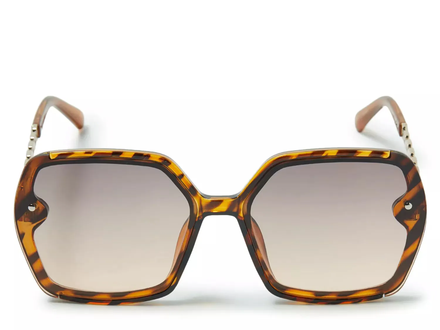 

Солнцезащитные очки Libby Geometric Kelly & Katie, Brown/Black Tortoise Shell