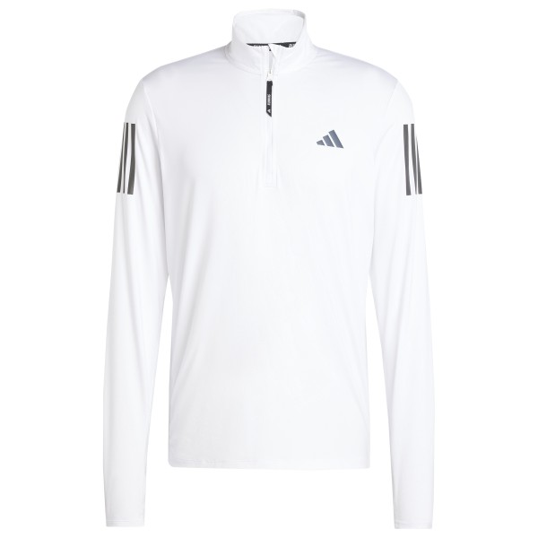 

Футболка для бега Own the Run с застежкой-молнией на половину длины Adidas, мультиколор