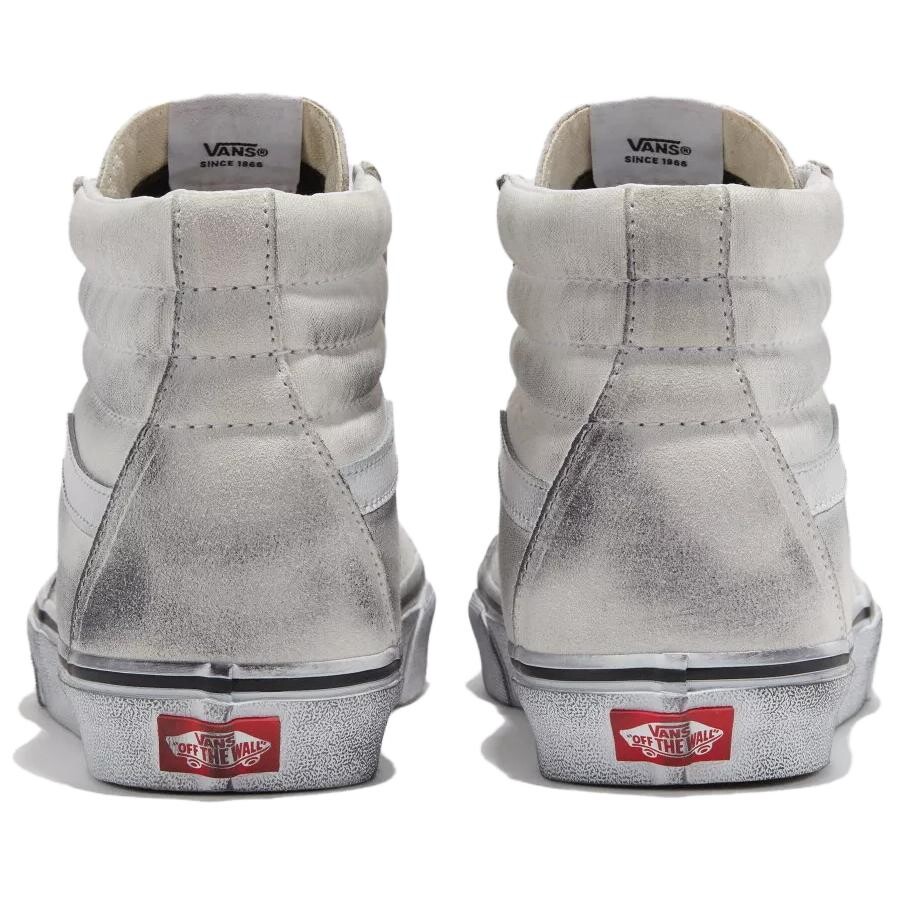 Кеды, SK8 Скейтборд обувь унисекс высокие белый Vans — фото 3