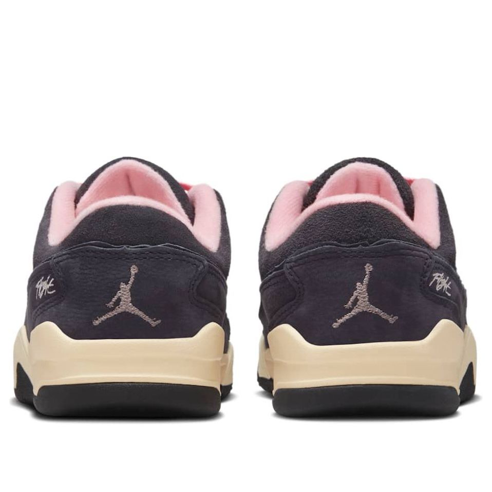 Кроссовки (GS) Air Jordan Flight Court 'Oil Grey Arctic Punch' — фото 3