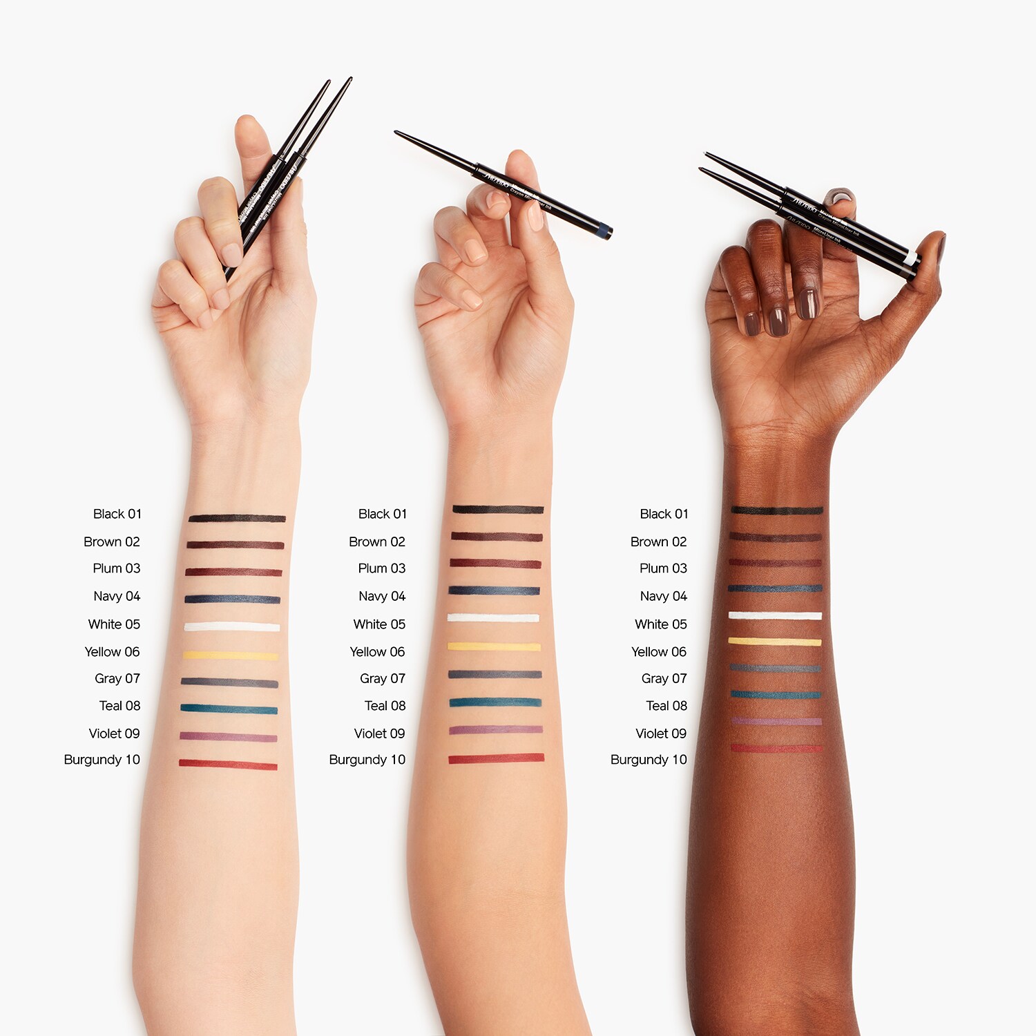 Подводка для глаз MicroLiner Ink Shiseido, Yellow​, 0.08 g — фото 3