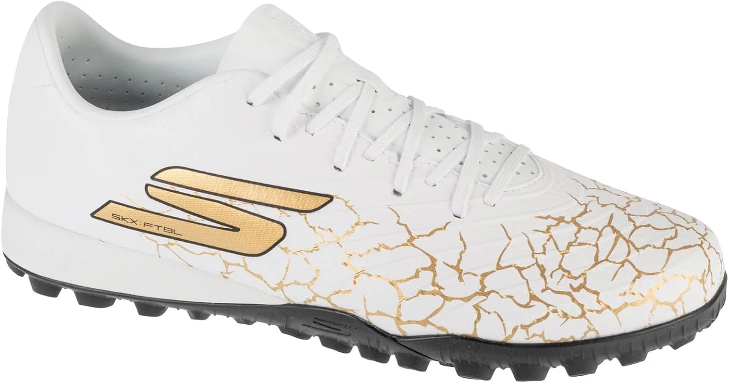 Мужские футбольные кроссовки Skechers для искусственного газона, White