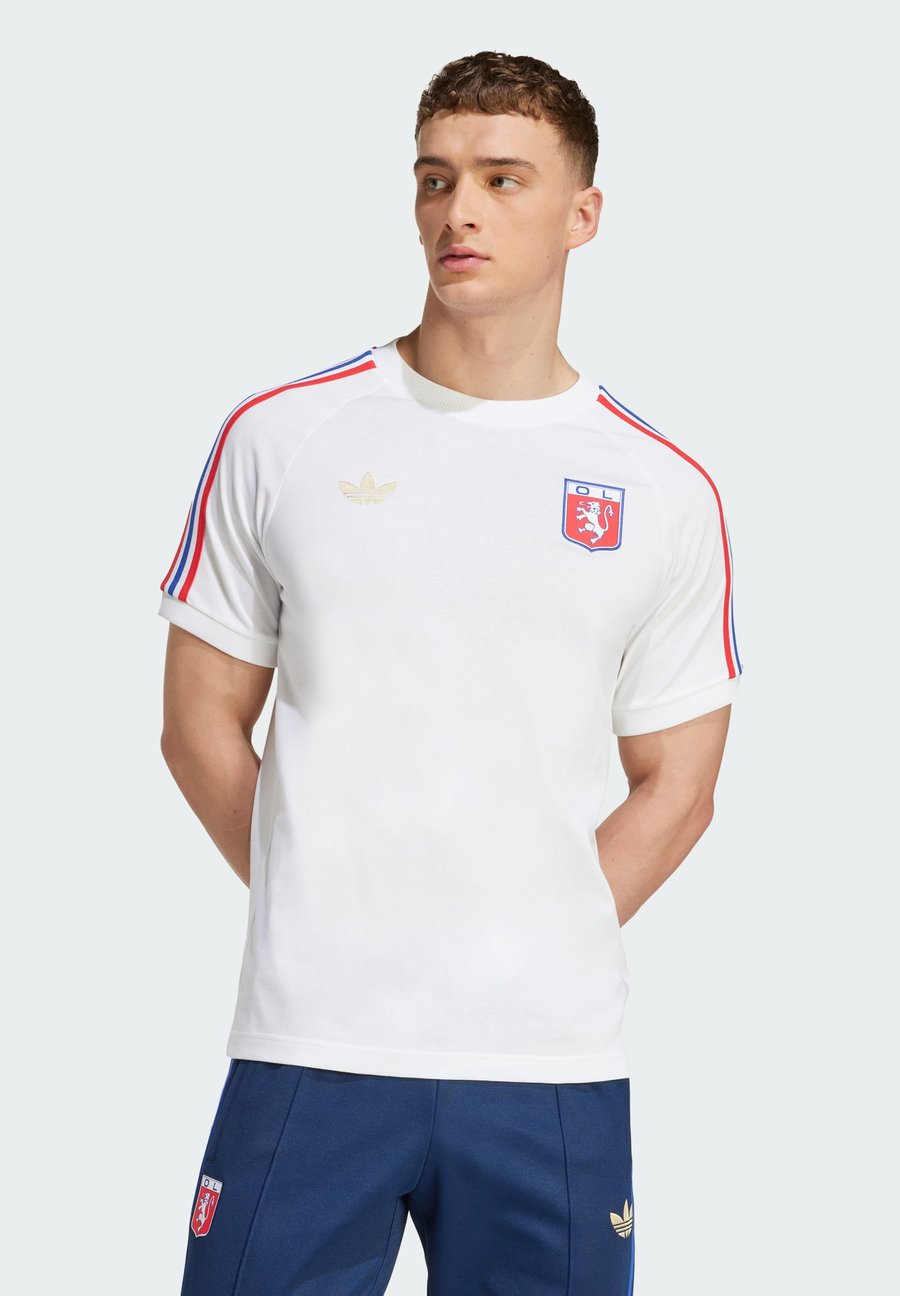 

Спортивная футболка Adidas Originals OLYMPIQUE LYON 75 ANNIVERSARY T-SHIRT, White