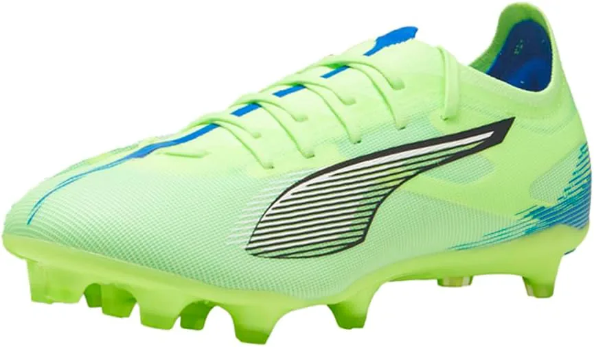 Футбольные бутсы Puma Men's Ultra 5 Match для твердого и искусственного покрытия, белый — фото 3