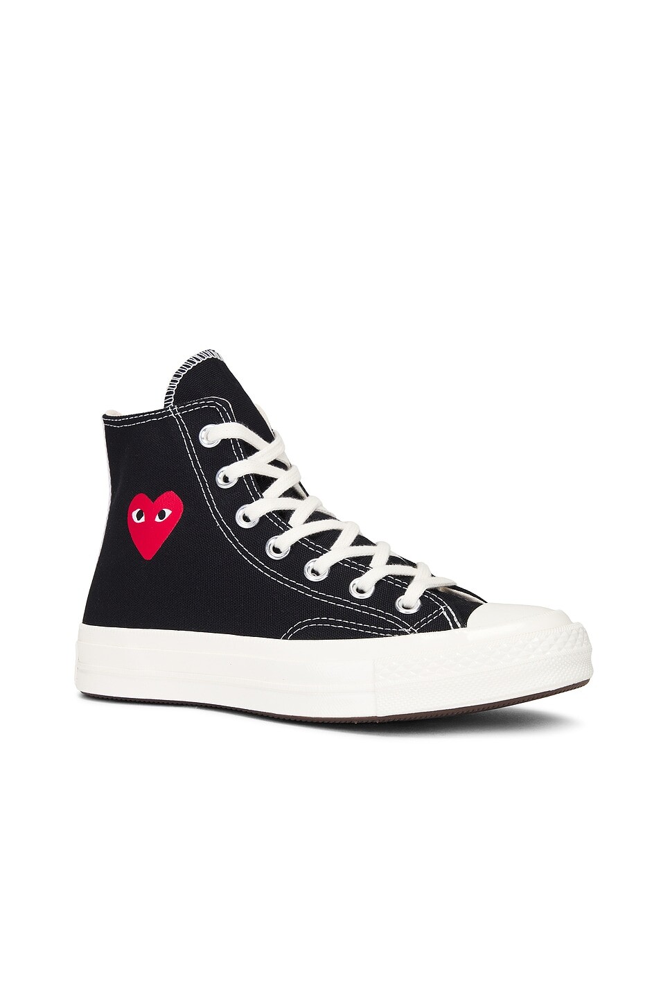 

Маленькие высокие кеды Red Heart Comme Des Garcons Play, черный