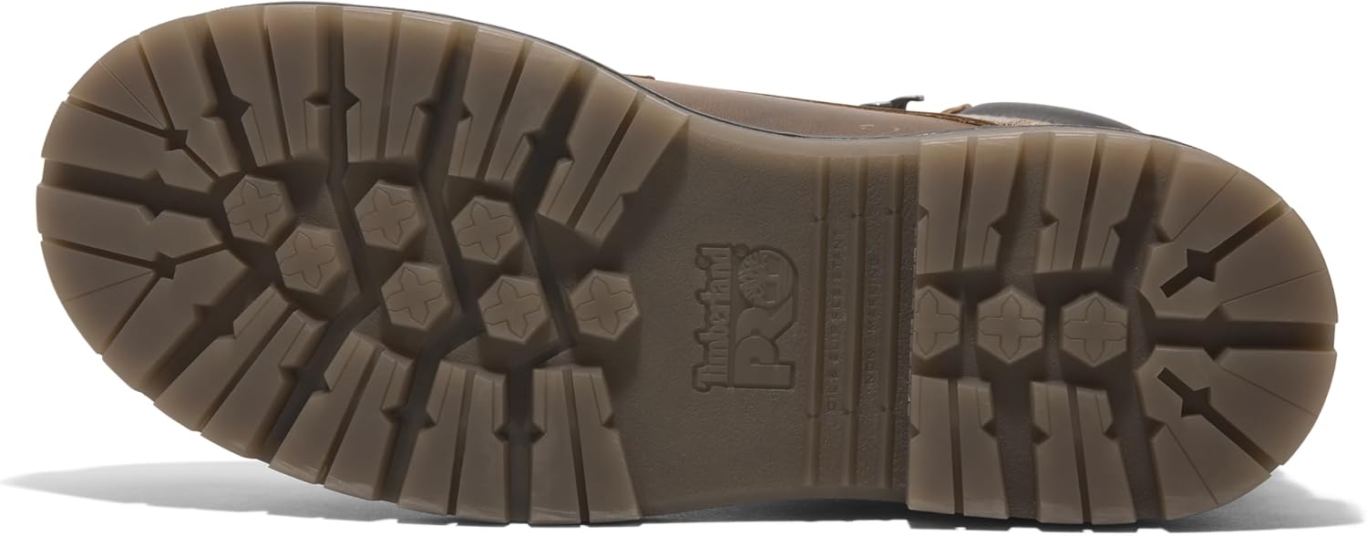 Timberland PRO мужские Whitman 6 дюймовые рабочие ботинки с композитным защитным носком и водонепроницаемостью, Gaucho Brown — фото 4