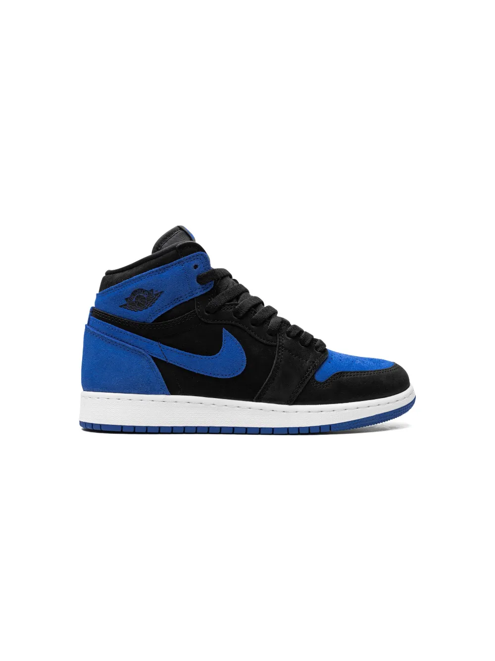Кроссовки Air Jordan 1 Retro High OG 'Royal Reimagined' Jordan Kids, синий — фото 2