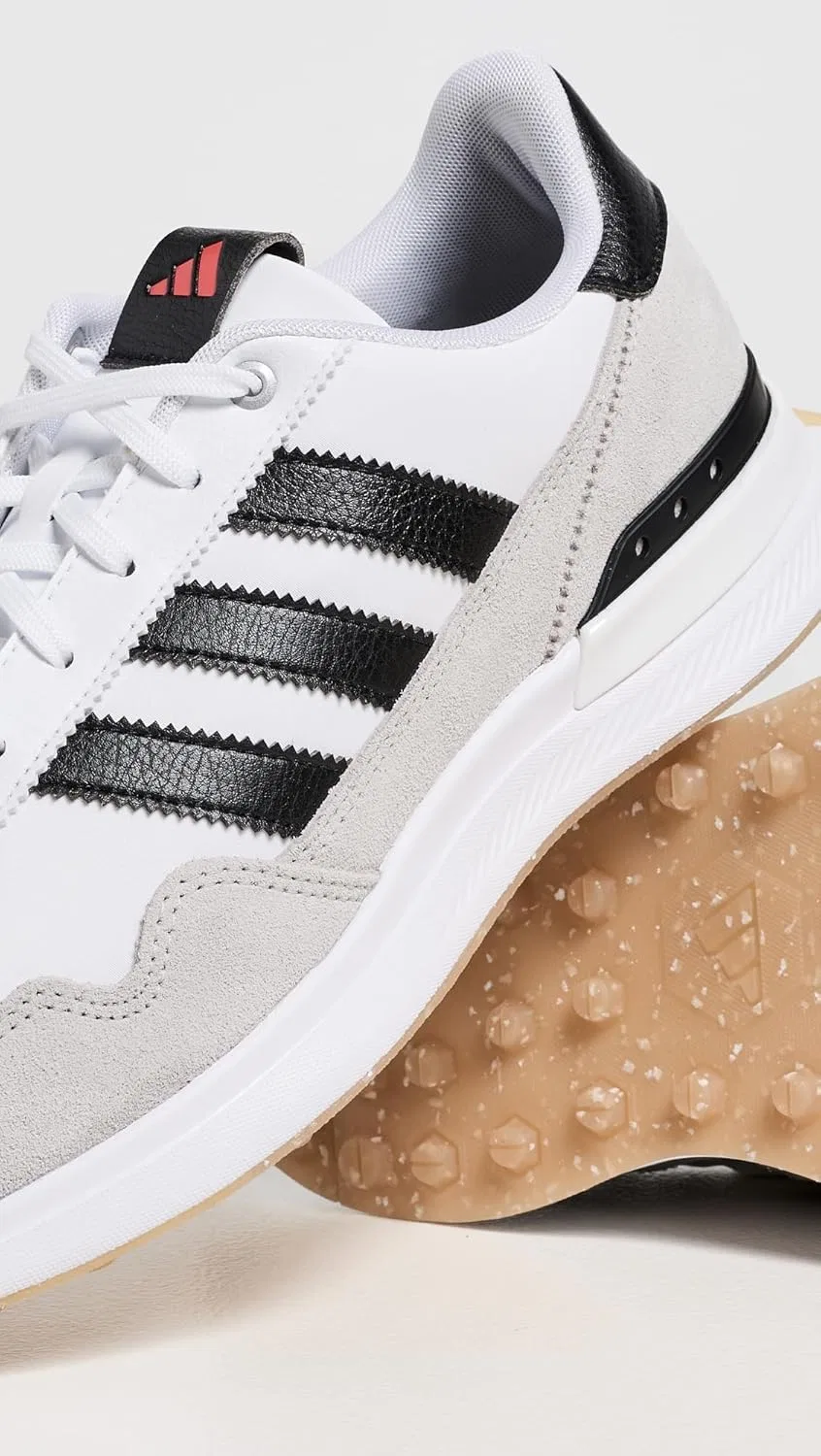 Мужские текстильные гольф-кроссовки Adidas S2G 26 без шипов, Ftwr White Core Black Grey Two — фото 2