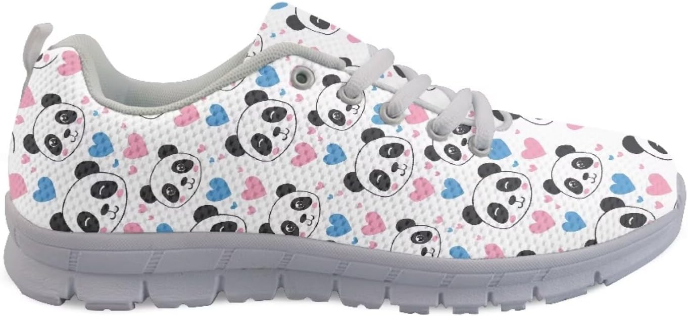

Кроссовки Forchrinse для мужчин и женщин, нескользящие повседневные спортивные обувь, Cartoon Panda