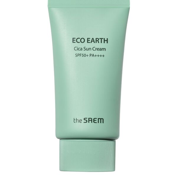 

Крем для лица с spf50+ pa++++, 50 мл The Saem Eco earth cica