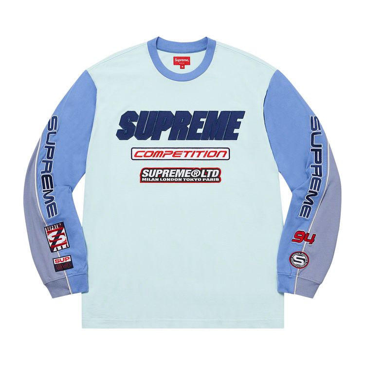 

Топ Supreme Competition Long-Sleeve Top Light Blue, синий