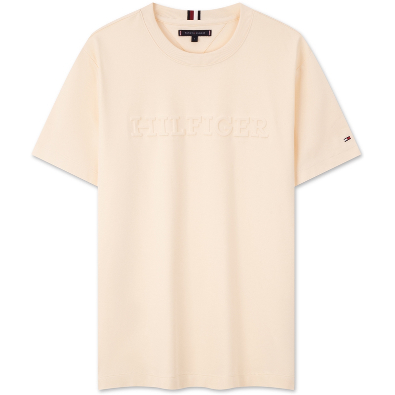 Футболка мужская Tommy Hilfiger, экрю AEF — фото 2